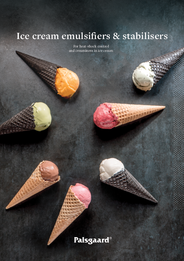 Ice cream emulsifiers and stabilisers - by Palsgaard